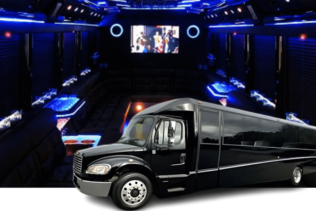 Luxury Party Bus 4 Party Bus Rentals Near Me