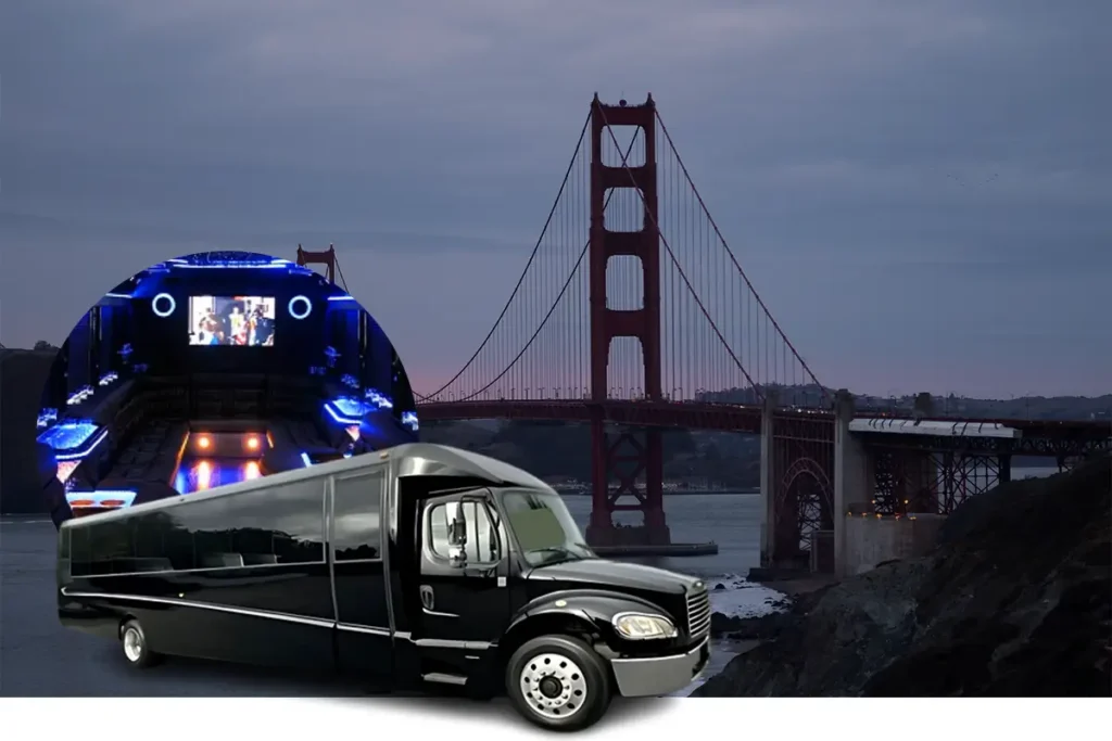 Party Bus Rental Near Me in San Francisco | Affordable Luxury 3 Features That Set Our Party Buses Apart