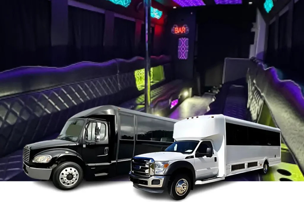 Party Bus with Pole 1 party bus with pole