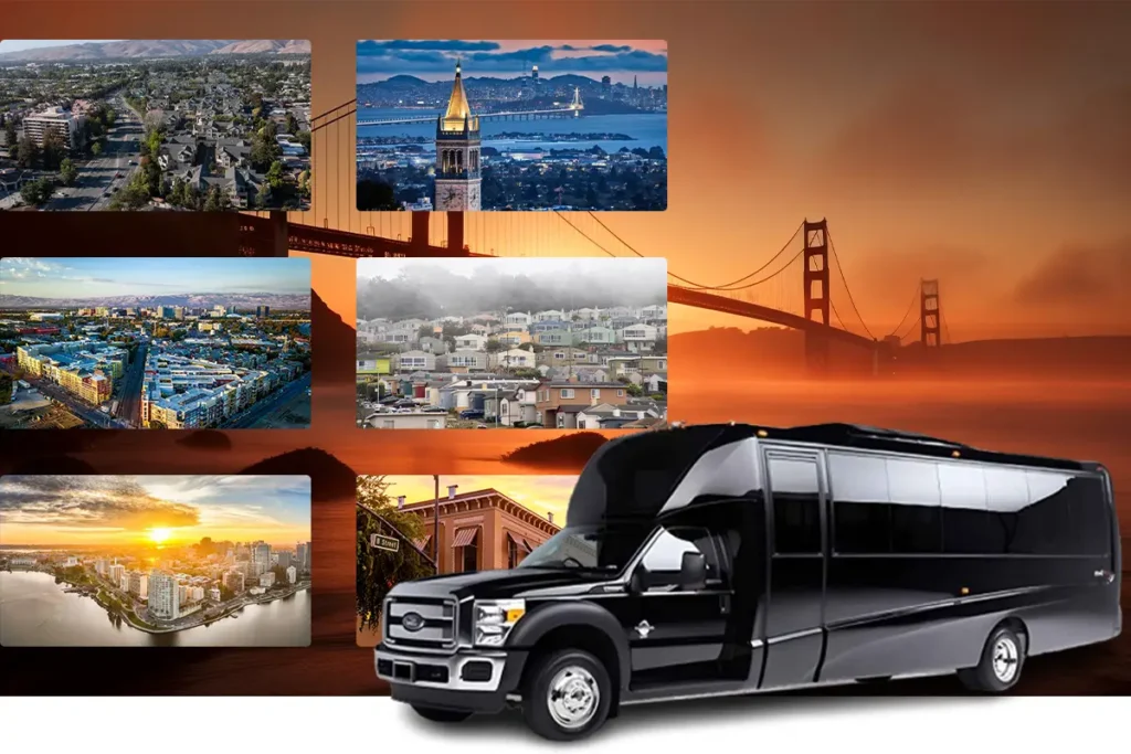 Party Bus Rental Near Me in San Francisco | Affordable Luxury 4 Party Bus Rental Near Me