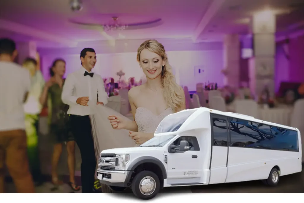 Wedding Bus Transportation 5 Wedding Day Transit Designed Around You