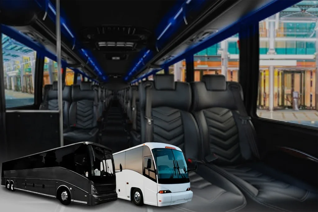 Charter Bus Interior Comfort, Style, and Amenities You’ll Love 1 Charter Bus Interior