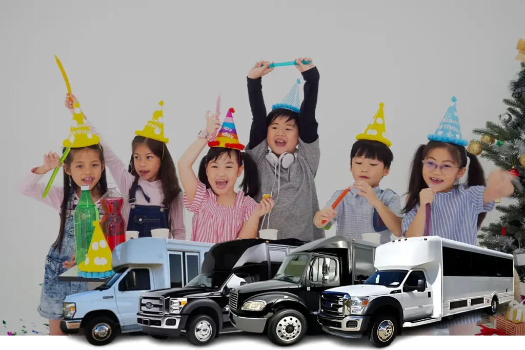 Childrens Party Bus Rental