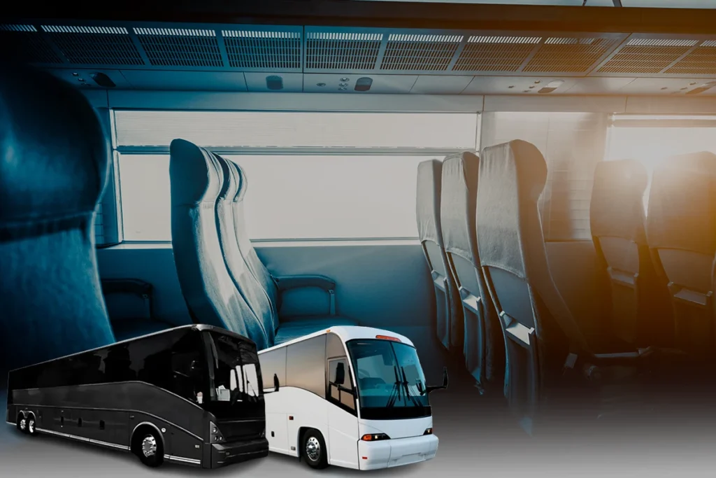 Charter Bus Interior