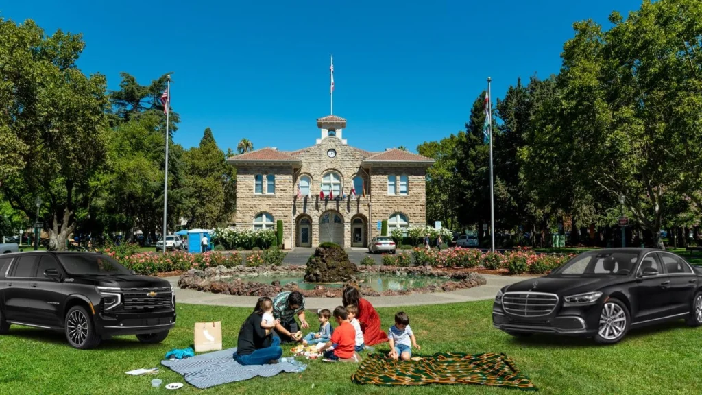 Town Car Service Sonoma, CA 3 Sonoma Plaza