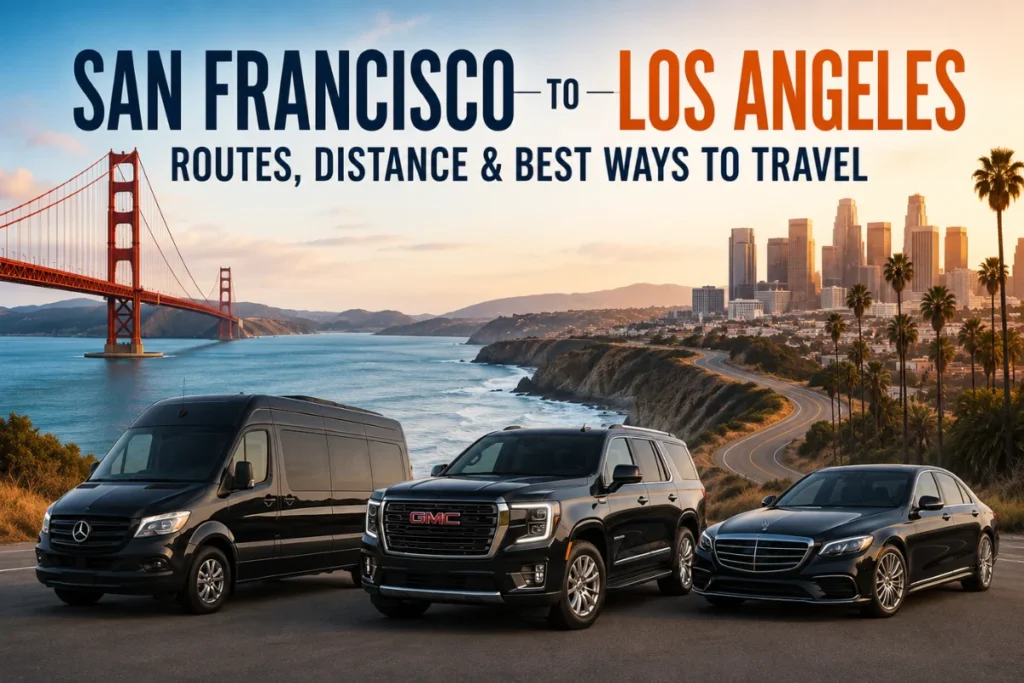 San Francisco to Los Angeles Routes