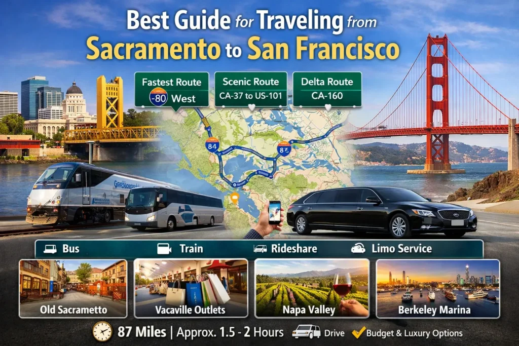 Sacramento to San Francisco