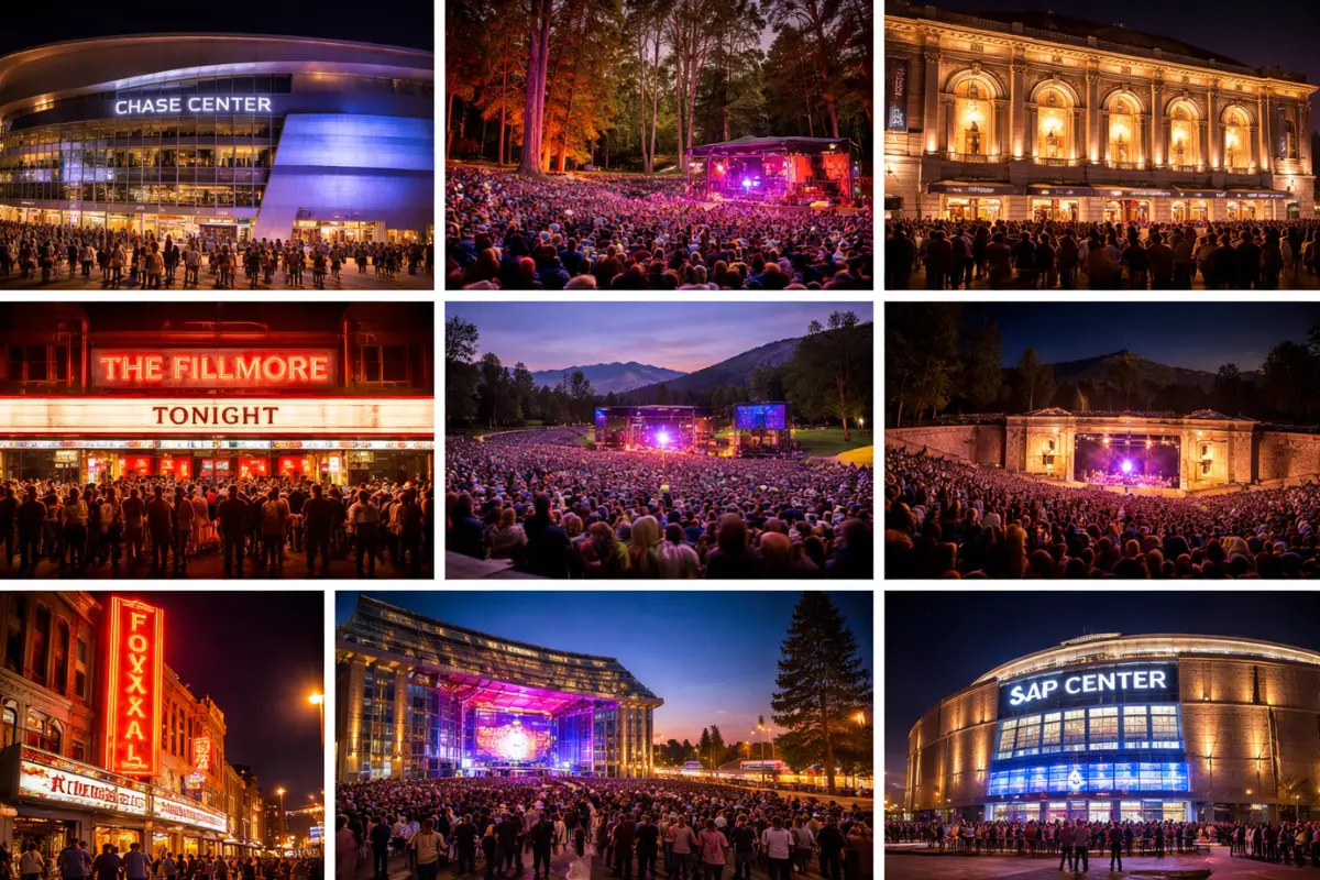 Serving All Major Bay Area Venues