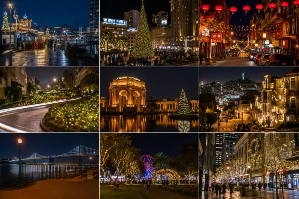 Top Destinations for Christmas Lights Tours in San Francisco