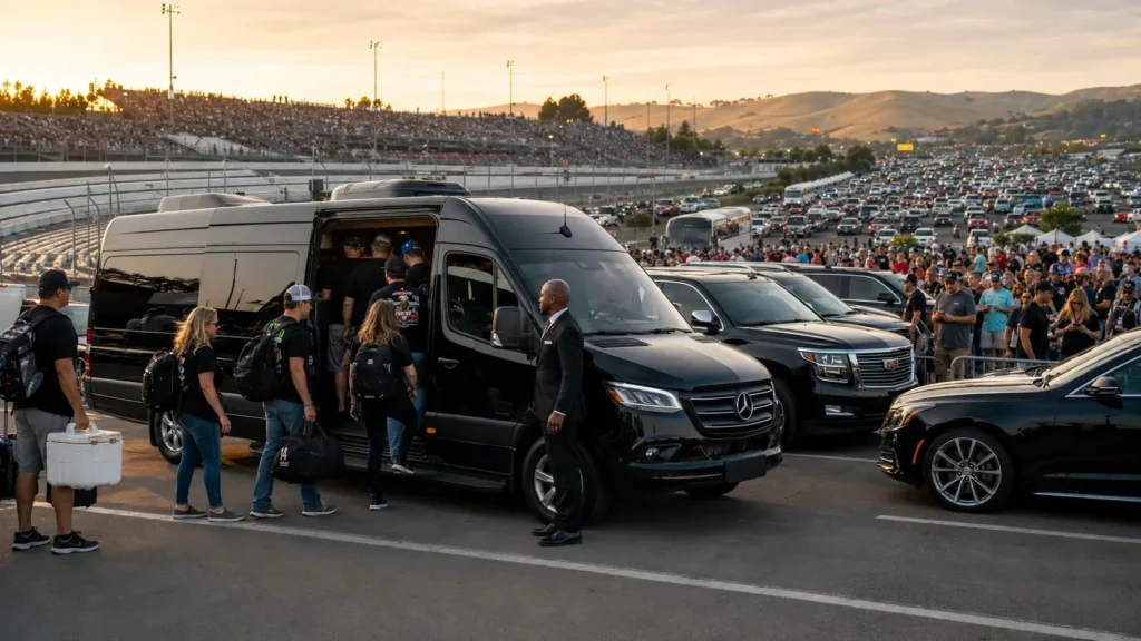 Black Car Service NASCAR Sonoma Raceway 2026
