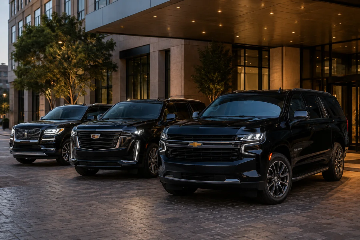 Black Car Service - Spacious SUVs